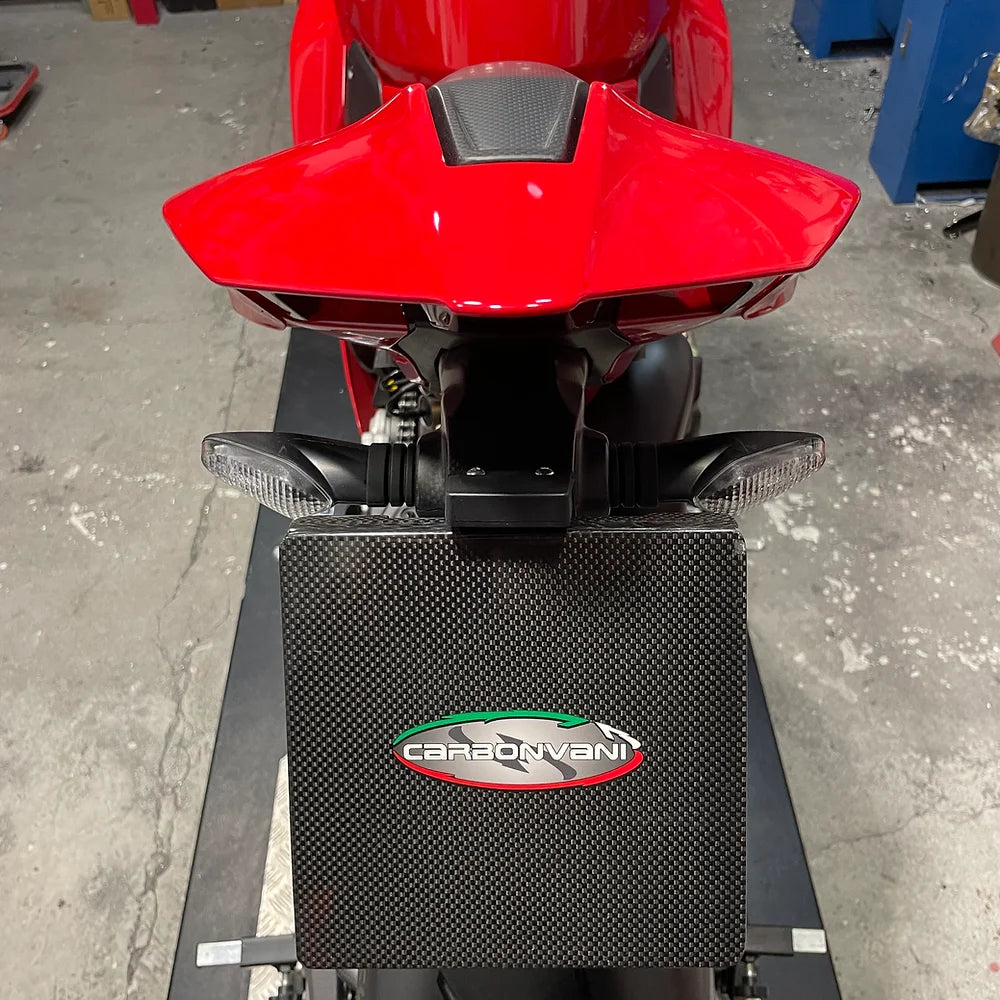 SHORT CARBON PLATE SUPPORT PANIGALE V4 S 2025
