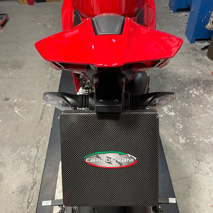 SHORT CARBON PLATE SUPPORT PANIGALE V4 S 2025