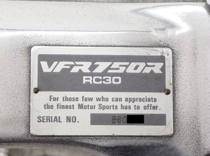 CADRE HONDA VFR750R RC30 1988